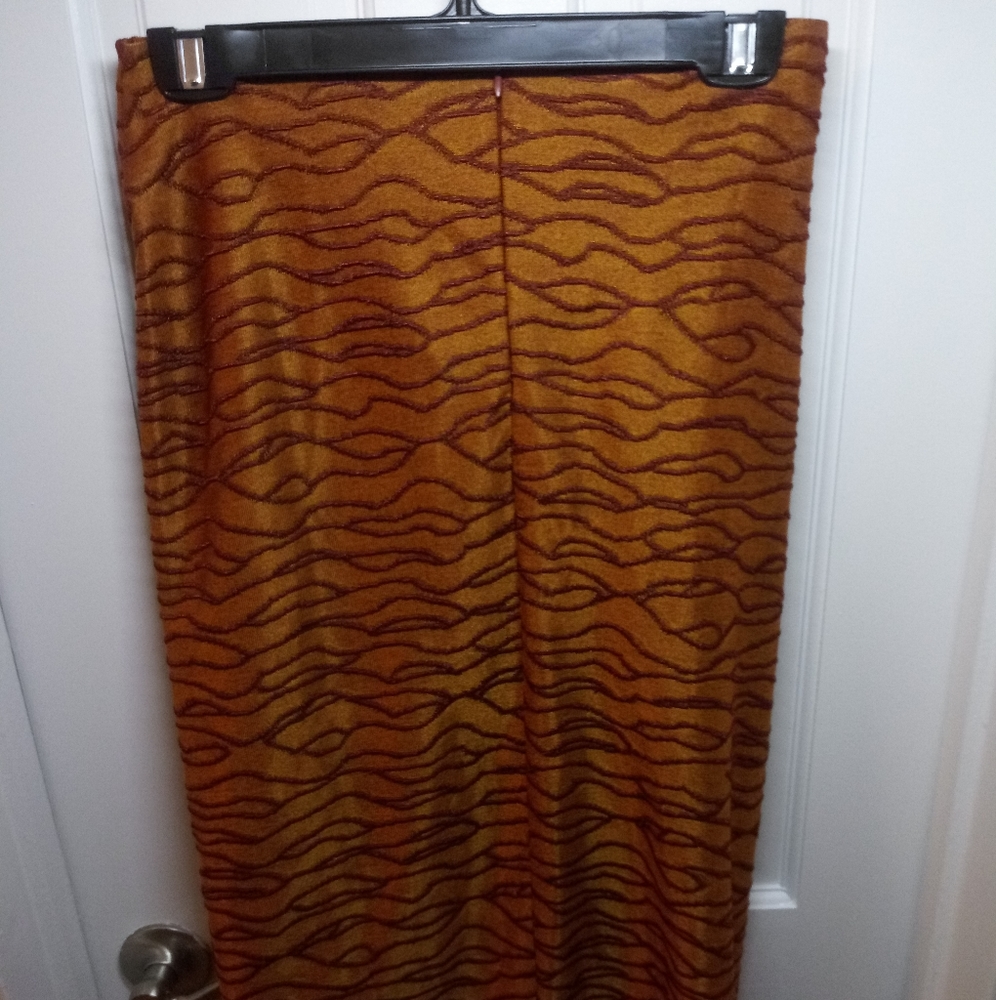 NWT ZARA Pleated Jacquard Wrap Skirt - Picture 4 of 7